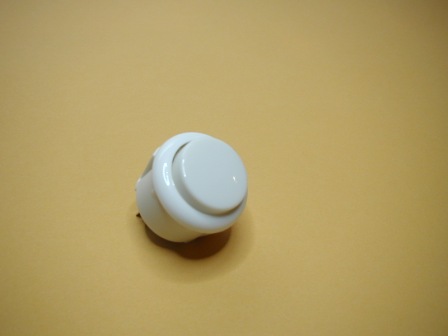 24 MM (Approx 7/8 Inch) White Snap In Button with Internal Microswitch $1.19